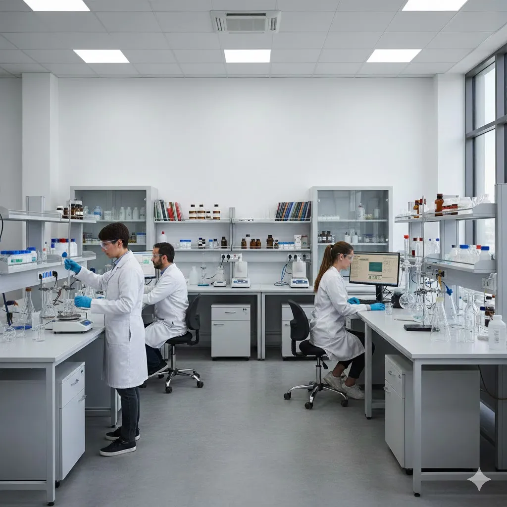 Ar-Ge & Laboratuvar - Mercan Kimya