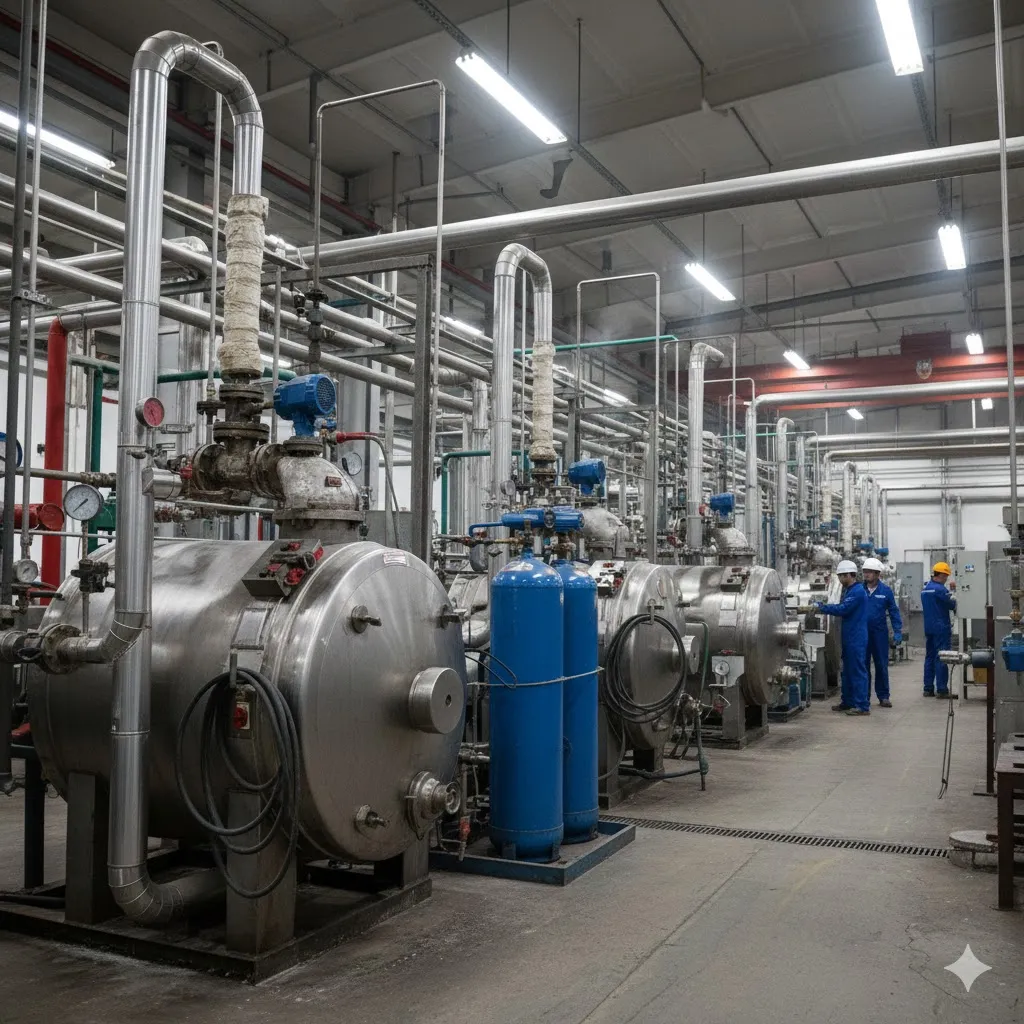 Modern Üretim Tesisi - Mercan Kimya